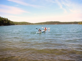 Kayaking at Cliff Pond IMG 4032